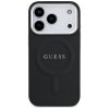 Etui Guess Classic Logo MagSafe do       iPhone 17 Pro czarny